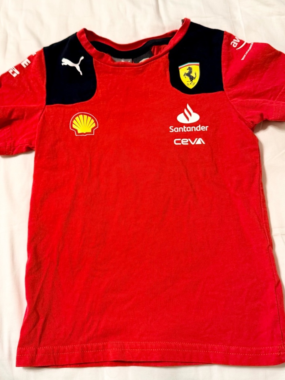 PUMA Ferrari F1 2025 Toddler Team Tshirt…From Monaco! 🏁